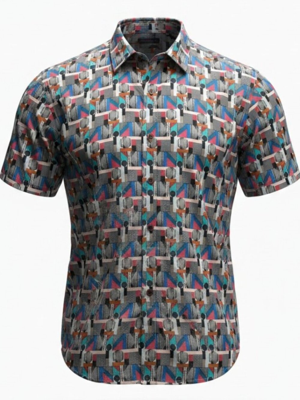Robert Graham Eye Catching Livingston Door Short Sleeved Shirt